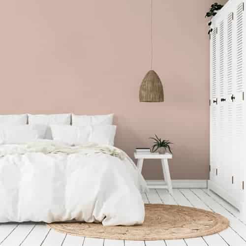 dormitorio pintura a la tiza velvet pink