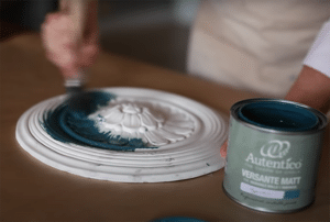 chalk paint pincel seco