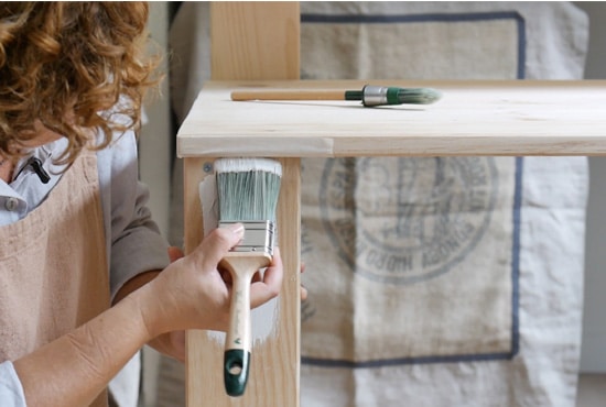 tutorial muebles lufe pintura natrual crea decora recicla durante